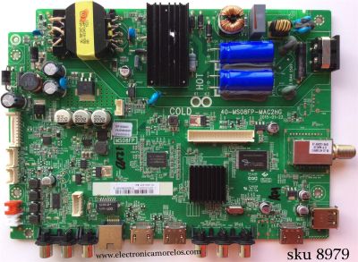 MAIN / FUENTE / (COMBO) TCL IDF1500003 / V8-OMS08SP-LF1V027(K1) / 40-MS08FP-MAC2HG / MS08FP / T8-43D14ZF-MA1	
