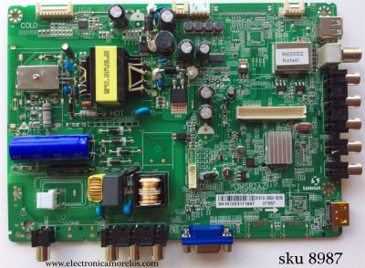 MAIN FUENTE (COMBO) PARA TV TCL / NUMERO DE PARTE 02-SHG82A-S001000 / SHSA3201A-101H / LF1V021 / 3MS82AZ / MODELOS 32L20 / 32L21 / LED32C720J / 32B500 / 32B501 / L32R640ATS / TH-32A402G / ESTA TARJETA ES PARA DIFERENTES MODELOS Y MARCAS