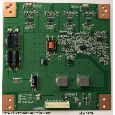 LED DRIVER  TOSHIBA / 27-D055700 / T87D149.00 / PANEL V400HJ2-LE2 REV C1 / MODELOS 40SL412U / 40S51U