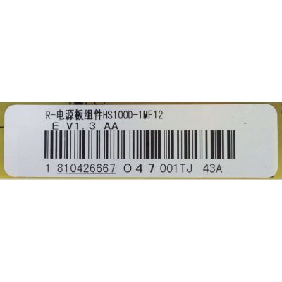 FUENTE DE PODER / HITACHI 810426667 / HS100D-1MF12 / R-HS100D-1MF12 / XR7.820.276V1.1 / PANEL M420F13-E1-L / MODELOS LE42H508 / LE42H508A - Imagen 2
