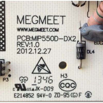 FUENTE DE PODER / SEIKI MIP550D-5TA / MIP550D-DX2 / SUSTITUTAS MIP550D-5TB / MIP550D-5TC / MIP550D-DX2 / MODELO SE46FY10	 - Imagen 2