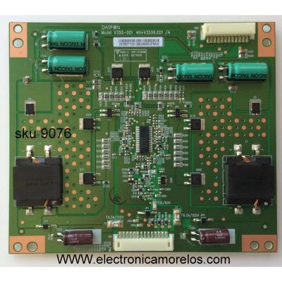 LED DRIVER / SANYO 55.55T11.D01 / 5555T11D01 / V355-001 / 4H+V3556.001/A / MODELO DP55D33 P55D33-00	