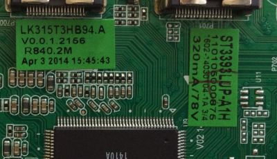 MAIN / FUENTE / (COMBO) / ELEMENT 890-M00-06N57 / SY14245 / LK315T3HB94.A / ST3393LUP-A1H / MODELO ELEFW328	 - Imagen 2