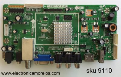 MAIN / RCA 1A2C0409 / T.RSC8.3C 11411 / 22RE01TC83XLNA4-A1 / MODELO 22LA45RQD / PANEL CLAA215FA01 	