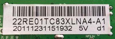 MAIN / RCA 1A2C0409 / T.RSC8.3C 11411 / 22RE01TC83XLNA4-A1 / MODELO 22LA45RQD / PANEL CLAA215FA01 	 - Imagen 3
