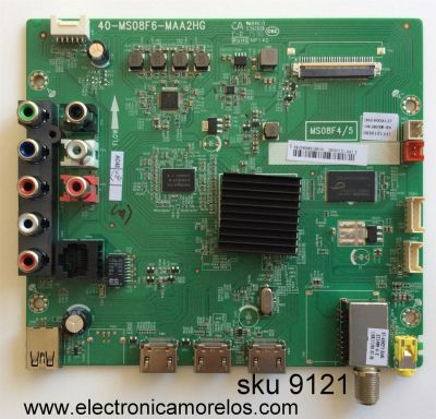 MAIN / TCL V8-MS08F4H-LF1V004(H4) / IFF121059D / MS08F4/5 / 40-MS08F6-MAA2HG	