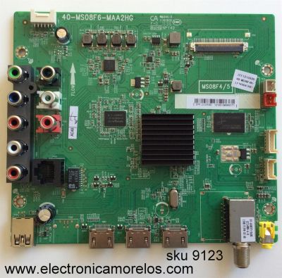 MAIN PARA TV TCL V8-MS08F4H-LF1V004(H5) / IFF121059D / MS08F4/5 / 40-MS08F6-MAA2HG	