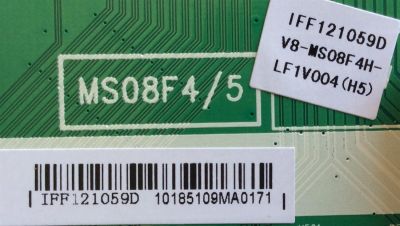 MAIN PARA TV TCL V8-MS08F4H-LF1V004(H5) / IFF121059D / MS08F4/5 / 40-MS08F6-MAA2HG	 - Imagen 2