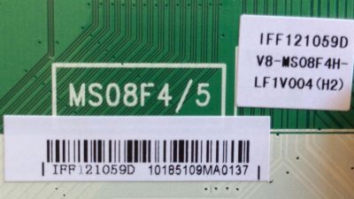 MAIN / TCL V8-MS08F4H-LF1V004(H2) / IFF121059D / MS08F4/5 / 40-MS08F6-MAA2HG	 - Imagen 2