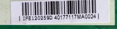 MAIN / FUENTE / (COMBO) / TCL IFE120259D / V8-0MS08GP-LF1V030 / 40-MS08GP-MAB2HG / MS08GP / V8-OMS08GP-LF1V030 / MODELO 32''	 - Imagen 2