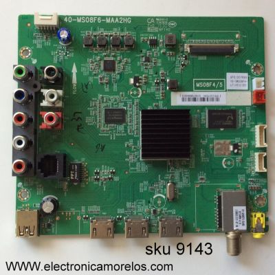 MAIN / TCL V8-OMS08F4-LF1V010(E5) / GFE120769G / 40-MS08F6-MAA2HG / MS08F4/5	