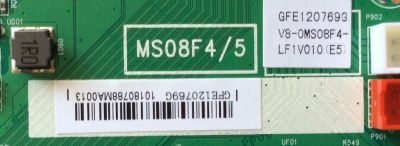 MAIN / TCL V8-OMS08F4-LF1V010(E5) / GFE120769G / 40-MS08F6-MAA2HG / MS08F4/5	 - Imagen 2