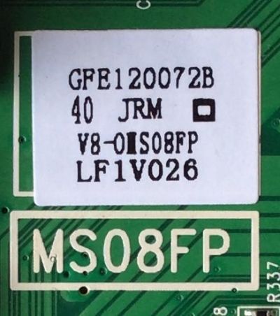 MAIN  FUENTE PARA TV TCL 40 " / NUMERO DE PARTE V8-0IS08FP-LF1V026/ GFE120072B / MS08FP / 40-MS08FP-MAC2HG	 - Imagen 2