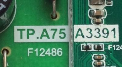 MAIN / FUENTE / (COMBO) / APEX L12120463 / HV320WX2-200 / TP.A75A3391 / MODELO LE3243T / PANEL T315LK01-BW1 - Imagen 3