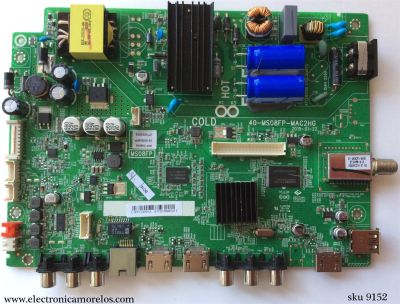 MAIN FUENTE PARA TV TCL NUMERO DE PARTE GFF119991A / 40-MS08FP-MAC2HG / V8-OMS08FP-LF1V023  / V8-0MS08FP-LF1V023(M2) / MS08FP / MODELO L32B2800 