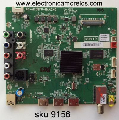 MAIN / TCL V8-OMS08F4-LF1V009(K5) / IFF120244D / MS08F4/5 / V8-0MS08F4-LF1V009(K5) / 40-MS08F6-MAA2HG	