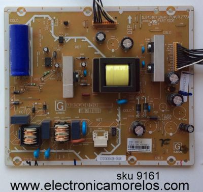 FUENTE DE PODER / SANYO 1LG4B10Y126B0 Z7ZC / 1LG4B10Y126B0 / 1LG4B10Y1266AO / MODELOS FVE3923 P39E23-02 /  DP39E23 P39E23-02