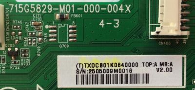 MAIN / INSIGNIA TXDCB01K064 / 715G5829-M01-000-004X / MODELO NS-28E200NA14 / PANEL MT2751A01-2 VER.2.2	 - Imagen 2