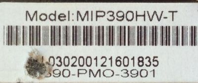 FUENTE DE PODER / SEIKI MIP390HW-T / MIP390HW / MODELO SC391TS	 - Imagen 3