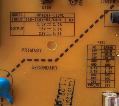 FUENTE DE PODER ORIGINAL PARA TV LG / NUMERO DE PARTE EAY62171601 / EAX63729001/8 / SUSTITITA CRB31042301 PANEL LC420EUN (RD)(V1) / MODELO 42LV3520-UC / 42LV3700-UD / 42LW5300-UC / 42LV3500-UG / 42LV3500-UA - Imagen 4