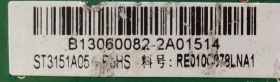 MAIN / TCL B13060082 / ST3151A05 / RE010C878LNA1-B1 / T.RSC8.78 /  MODELO 32'' - Imagen 2