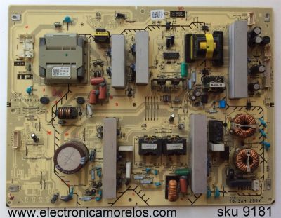 FUENTE DE PODER / SONY A-1660-728-B / 1-878-599-11 / A1660728B / PANEL LTY460HB11 / MODELOS KDL-46S5100 / KDL-46V5100