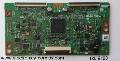 T-CON ORIGINAL PARA TV ELEMENT / NUMERO DE PARTE RUNTK4819TPZC / RUNTK4819TP / DUNTK4819TPZC / PANEL LK400D3HC04 / D400D3-GG51-C0X / MODELO ELEFT406	