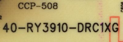 LED DRIVER PARA TV RCA / PHILCO / NUMERO DE PARTE 40-RY3910-DRC1XG / CC-508 / E56334 / MODELOS 39S85DIGIFHD / PH39F33DSG - Imagen 2