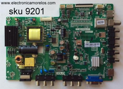 MAIN / TCL L14060348 / GLE951460B / 02-SHY82P-CHLA01T / V8-MS82PTL-LF1V109 / TP.MS18VG.P77 / MS82PT /  MODELOS 32F3309B / L32F3306B  / L32F3307B