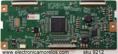 T-CON / INSIGNIA 6871L-1378A / 6870C-0214A / MODELO NS-LCD37HD-09 / PANEL LC370WUN-(SA)(B1)	