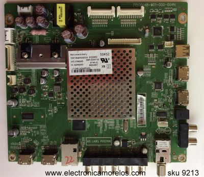 MAIN / VIZIO 756XECB02K037 / XECB02K037010X / 715G6648-M01-000-004N / MODELO E500i-B1 LTY6PLGQ / PANEL TPT500J1-LE8 REV:SC2A	