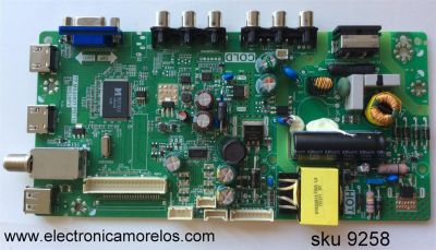 MAIN FUENTE (COMBO) PARA TV TCL / NUMERO DE PARTE GFE120023D / TP.MS3393T.PB710 / MS39PV / T8-32LATL-MA3 / 02SHY39V-CHLA05 / V8-MS39PVL-F1V094 / L15061771