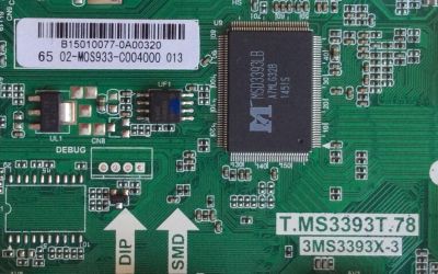 MAIN  SANYO NUMERO DE PARTE  B15010077 / 02-M0S933-C004000 / COMPATIBLE  02-M0S933-C004014 / T.MS3393T.78 / 3MS3393X.3 / MODELO FW65D25T 	 - Imagen 2