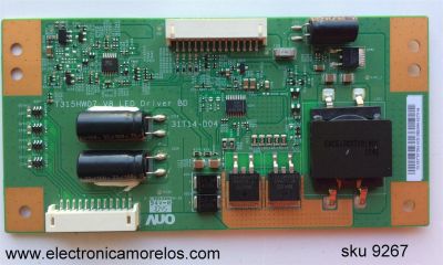 LED DRIVER / HITACHI 55.37T07.D01 / 5537T07D01 / T315HW07 / 31T14-D04 / MODELO LE42S605 / 42LE5400-UC / 42LV5500-UA / 42LV3700-UD