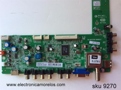 MAIN / TCL V8-OMT2705-LF1V48 / V8-0MT2705-LF1V48 / GLE950583C / 40-MT2700-MAB2LG / 08-MT27S07-MA200AA / 08-SS32TML-LC246AA / 08-MT27A04-MA300AA / MODELO L32F3300	