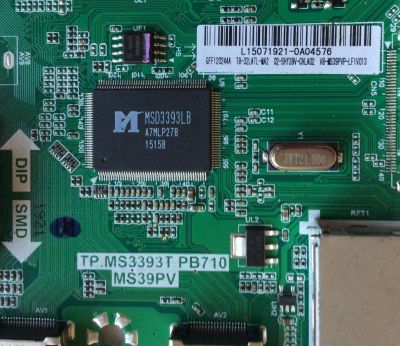 FUENTE / MAIN / (COMBO) / PIONEER  L15071921 / TP.MS3393T.PB710 / GFF120244A / T8-32LATL-MA2 / V8-MS39PVP-LF1V013 / 02-SHY39V-CHLA02 / MODELO PLE-3205HD / PANEL ST3151A05-B - Imagen 2