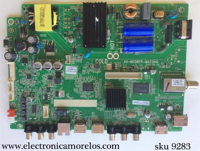 MAIN  FUENTE  (COMBO)  TCL NUMERO DE PARTE V8-OMS08FP-LF1V028 (L3) / GFE120769F / V8-0MS08FP-LF1V028 (L3) / 40-MS08FP-MAC2GH	MODELO L32D2740