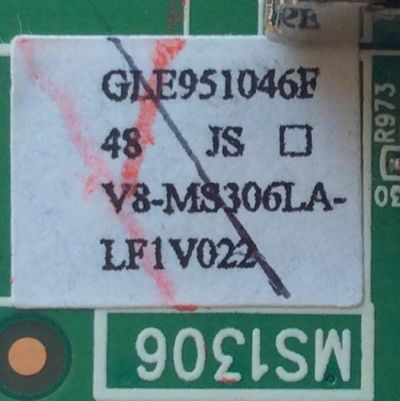 MAIN  PARA TV TCL NUMERO DE PARTE GLE951046F / 40-MS1306-MAB2LG / V8-MS306LA-LF1V022 / MS1306 / MODELO DE 48''	 - Imagen 2