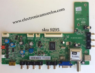 MAIN / TCL GLE950651B / V8-OMT2705-LF1V048 / MT27 / V8-0MT2705-LF1V048 / 40-MT2700-MAB2LG / 08-MT27S07-MA200AA / 08-SS32TML-LC246AA / 08-MT27S04-MA300AA / MODELO L32F3300	