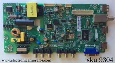 MAIN FUENTE COMBO USADA EN VARIAS MARCAS Y MODELOS TP.MS3393T.PB710 / TCL / SPECTRA / PIONNER / SPELLER / ATVIO / HKPRO / EKT / L14100104 / GLE951762W / T8-24LATL-MA1 / 02-SHY39V-CYLA01 / V8-MS39PVL-LF1V034 / MS39PV MOD L32E4200 / ATV-32 / PLE-3205HD 