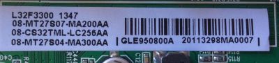 MAIN PARA TV TCL / NUMERO DE PARTE V8-OMT2705-LF1V050 / 40-MT2700-MAB2LG / MT27 / GLE950800A / V8-0MT2705-LF1V050 / 08-MT27S07-NA200AA / 08-CS32TML-LC256AA / 08-MT27S04-MA300AA / MODELO L32F3300 - Imagen 2