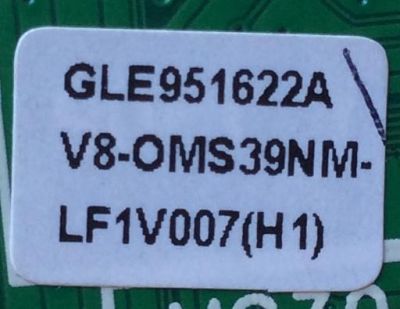 MAIN / TCL V8-OMS39NM-LF1V007(H1) / GLE951622A / MS39 / 40-OMS39N-MAB2HG	/ L40b2800 - Imagen 2