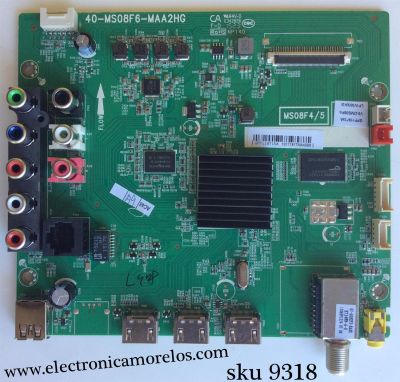 MAIN / PIONEER V8-OMS08F4-LF1V003(H2) / GFF119715A / V8-0MS08F4-LF1V003(H2) / 40-MS08F6-MAA2HG / MS08F4/5 / modelo PLE-50S05FHD	