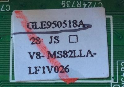 MAIN / TCL V8-MS82LLA-LF1V026 / GLE950518A / MS82L / 40-OMS82L-MAB2LG	/ MODELO DE 28'' - Imagen 2