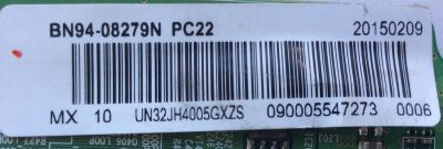 MAIN PARA TV SAMSUNG / NUMERO DE PARTE BN94-08279N / BN97-09347H / BN41-02320A / BN9408279N / MODELO UN32JH4005 / UN32JH4005GXZS - Imagen 2