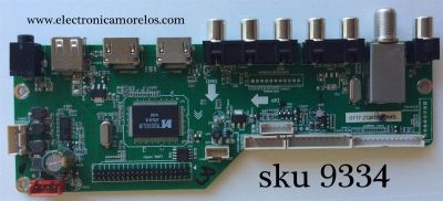 MAIN / RCA 0117-ZQ817 / D.M3393.B / 50GE01M3393LNA35-G4 / MODELO LED50B45RQ / PANEL V500DK1P01-H5-12V	