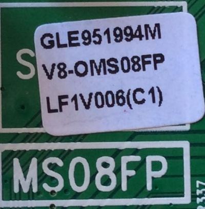 MAIN  FUENTE (COMBO) PARA TV EKT / NUMERO DE PARTE  V8-OMS08FP-LF1V006 (C1) / GLE951994M / 40-MS08FP-MAC2HG / MS08FP / MODELO  LSME40B2810	 - Imagen 2