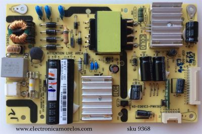 FUENTE DE PODER PARA TV TCL / NUMERO DE PARTE 81-PE061C3-PL290SA / 40-E061C3-PWK1XG / PE061C3-PL290SA / MODELOS L32E4503 / L26E4103 / LED32V6500F / L26E4133 / 32HU5253CW / 32HW3323 / 26HW4323 / 26HU5253