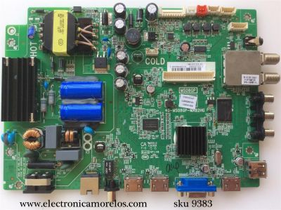 MAIN / FUENTE / (COMBO) / TCL V8-OMS08DT-LF1V017 / IDE1500001 / T8-43D14ZS-MA1 / MS08GP / 40-MS08GP-MAB2HG / MODELO 43''