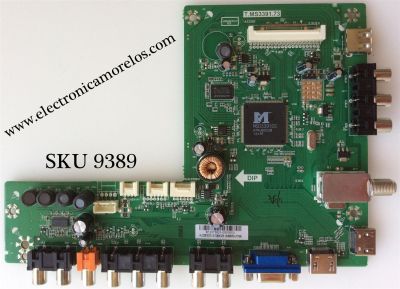 MAIN / TCL B13073623 / 4A-CD280-CS2GTA / 02-TCB391-CF0 / V8-OMS3910-LF1V004 / T.MS3391.73 / MODELO 28''	